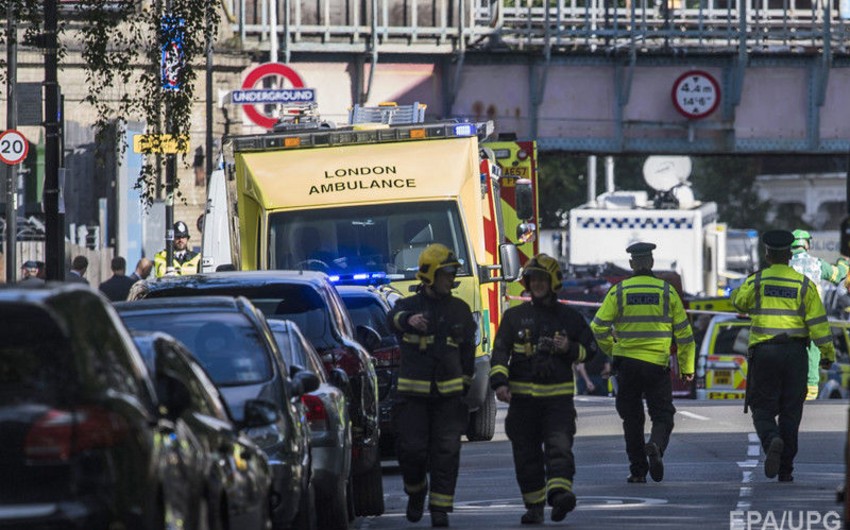 Londonun mərkəzində partlayış baş verib