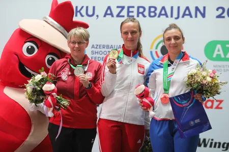 Dünya çempionatı: Ukraynadan olan atıcı qızıl medal qazanıb