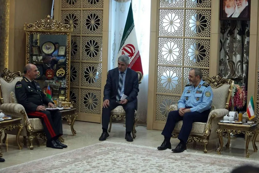 Azerbaijani and Iranian generals discuss regional security issues