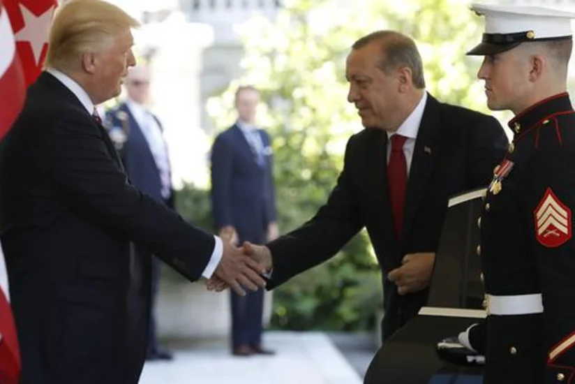 Vaşinqtonda ABŞ və Türkiyə prezidentləri arasında görüş olub