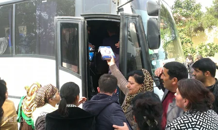 Lənkəran çağırışçıları hərbi xidmətə yola düşüb - FOTO - VİDEO