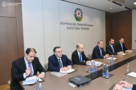 Jeyhun Bayramov meets with Head of Political Bureau in Israeli MFA
