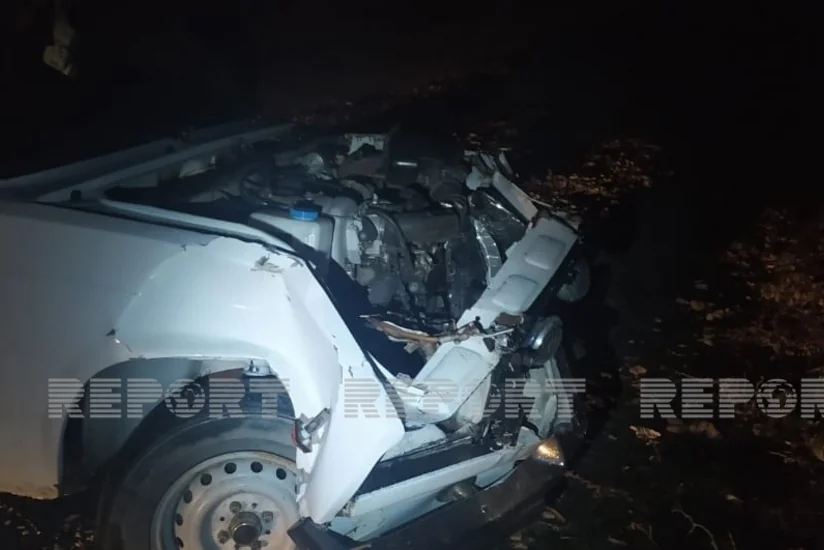 В Габале столкнулись два автомобиля, есть пострадавшие