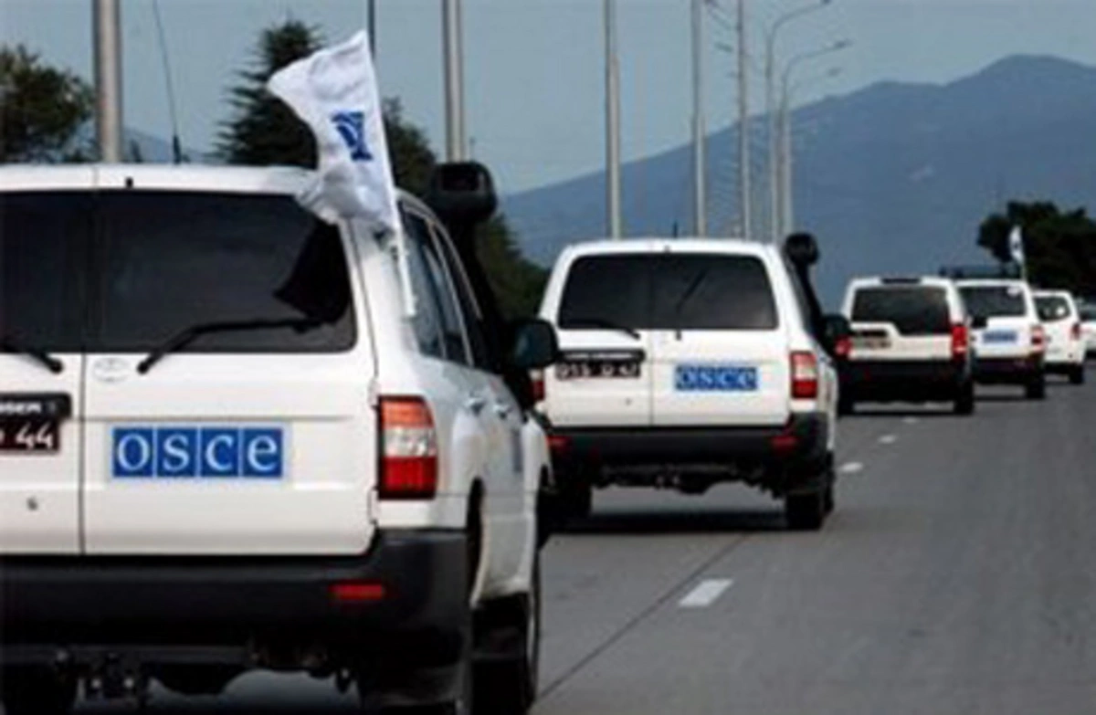OSCE holds monitoring on the Line of Contact