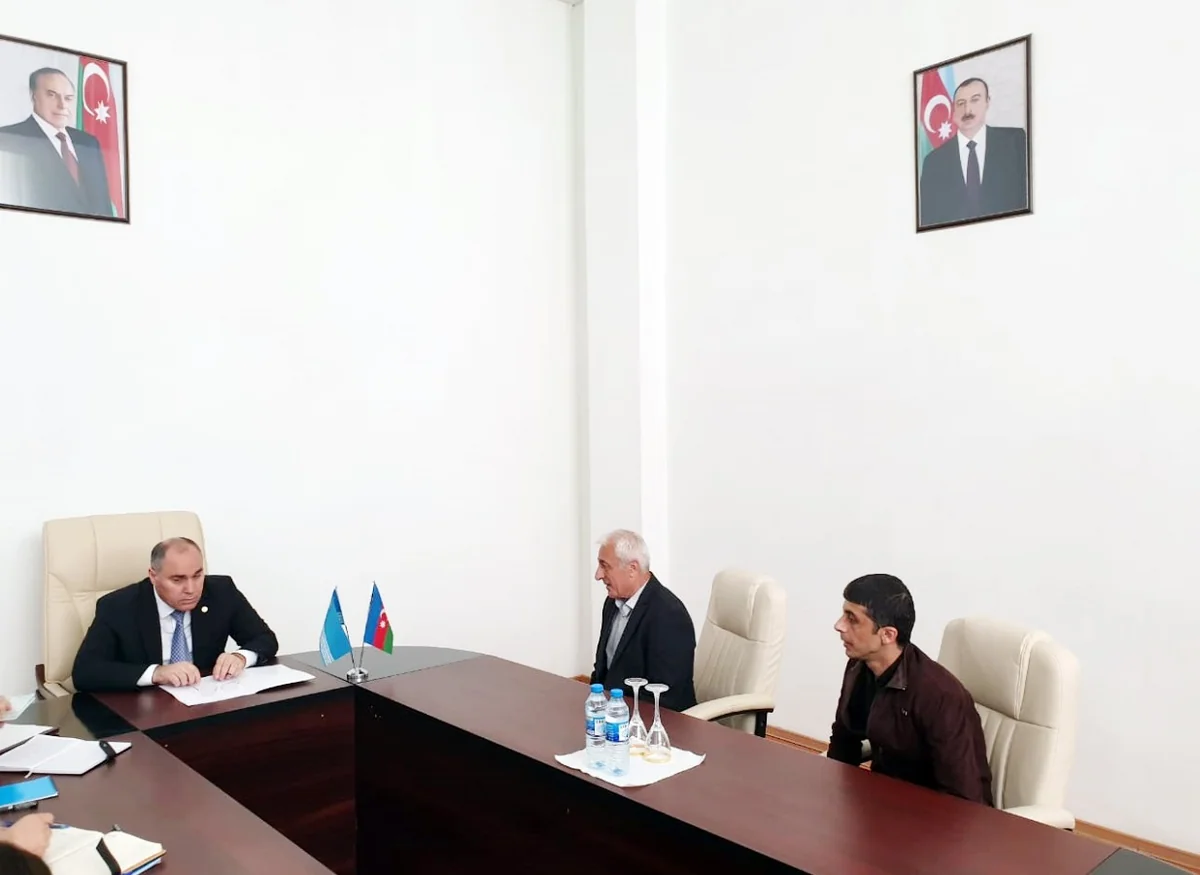 Dövlət Gömrük Komitəsinin rəhbərliyi Balakən, Zaqatala və Qaxda vətəndaşları qəbul edib
