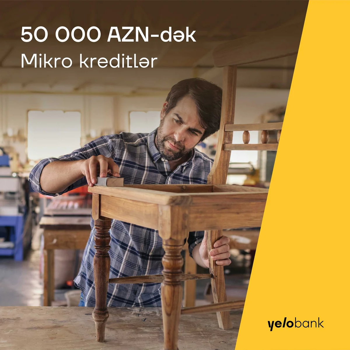 Yelo Bankın mikrokreditləri ilə biznesinizə yeni nəfəs verin!