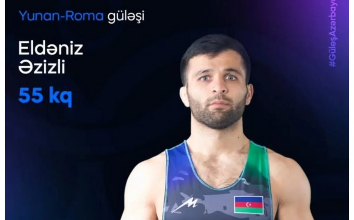 Eldəniz Əzizli Avropa çempionatında gümüş medal əldə edib 