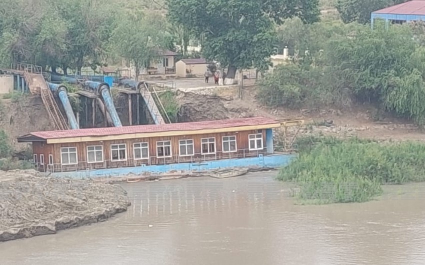 Water level in Azerbaijan's main river increases 
