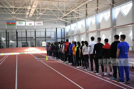 Atletika üzrə Qış Azərbaycan çempionatının açılış mərasimi keçirilib