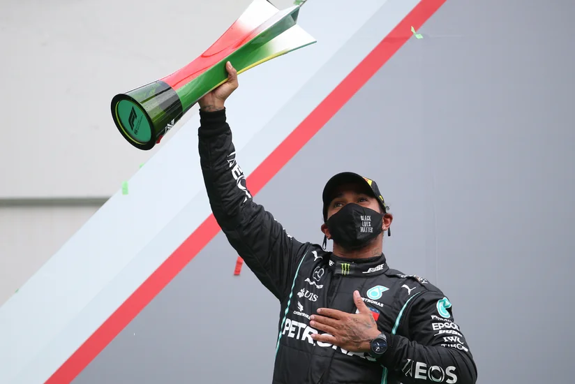 Хэмилтон выиграл Гран-при Португалии и превзошел рекорд Шумахера