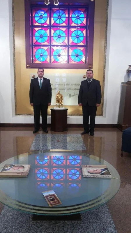 Misir Mədəniyyət Mərkəzinin rəhbəri Naxçıvanda görüşlər keçirib - FOTO