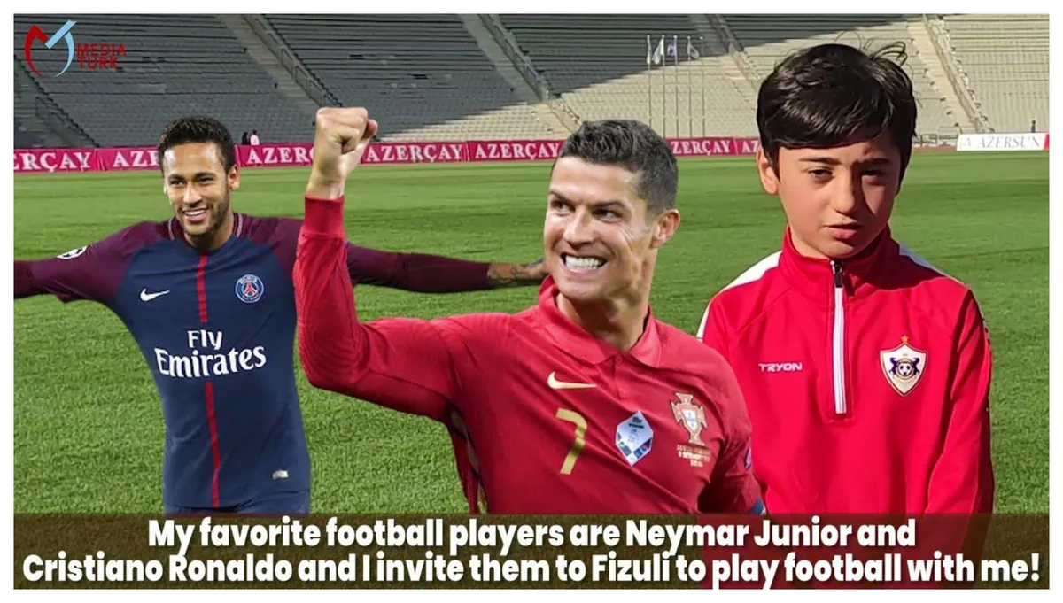 Azərbaycanlı azyaşlı futbolçular Ronaldu, Neymar və Salahı Qarabağa çağırdılar