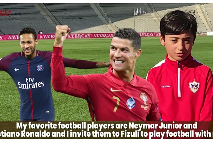 Azərbaycanlı azyaşlı futbolçular Ronaldu, Neymar və Salahı Qarabağa çağırdılar