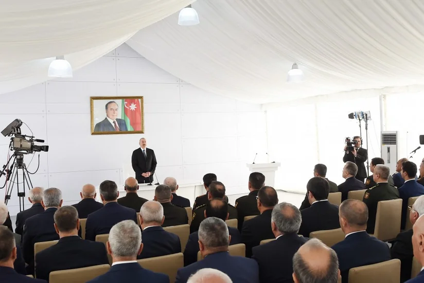 Dövlət başçısı: “Azərbaycanda güclü hərbi sənaye kompleksi yaradılıb”