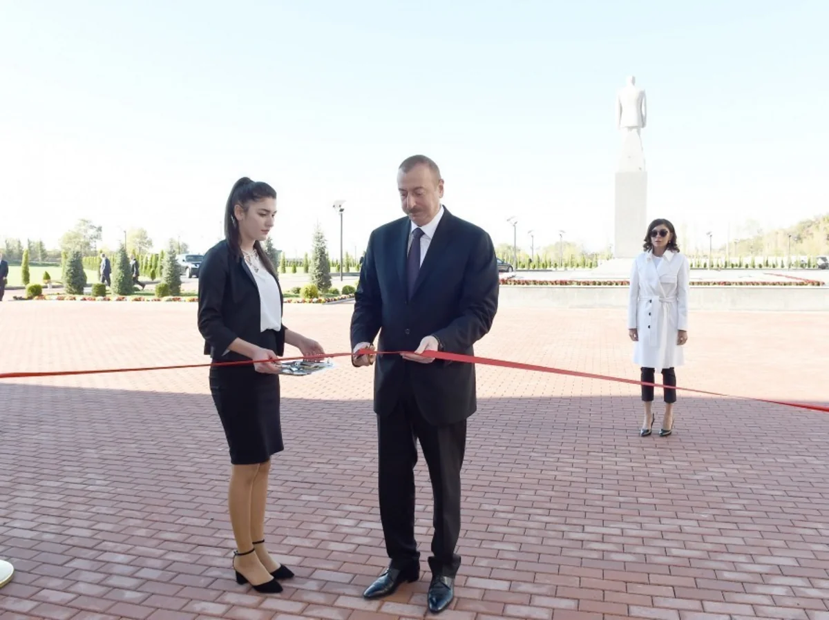 President Ilham Aliyev inaugurates Heydar Aliyev Center in Shaki