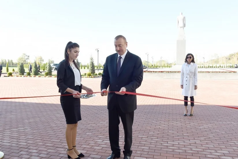 President Ilham Aliyev inaugurates Heydar Aliyev Center in Shaki