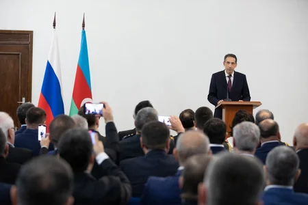 Moskvada 8 Noyabr - Zəfər Günü münasibətilə təntənəli qəbul keçirilib