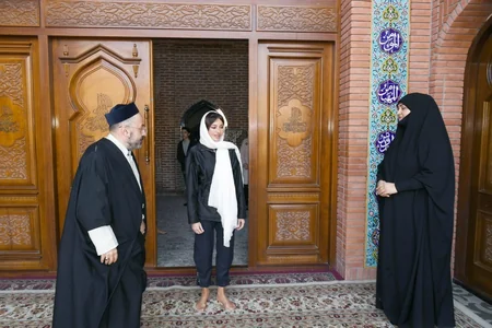 First Vice-President Mehriban Aliyeva visited Imamzade religious complex in Ganja