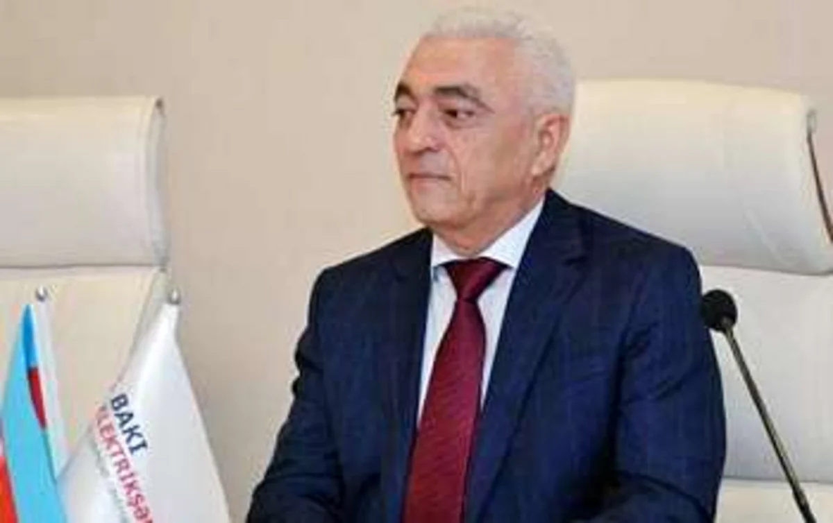 Baba Rzayevə “Əməkdar mühəndis” fəxri adı verilib