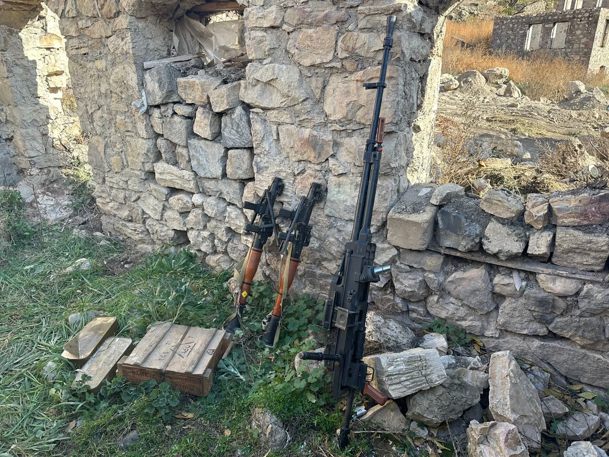 Qubadlıda silah-sursat aşkarlanıb