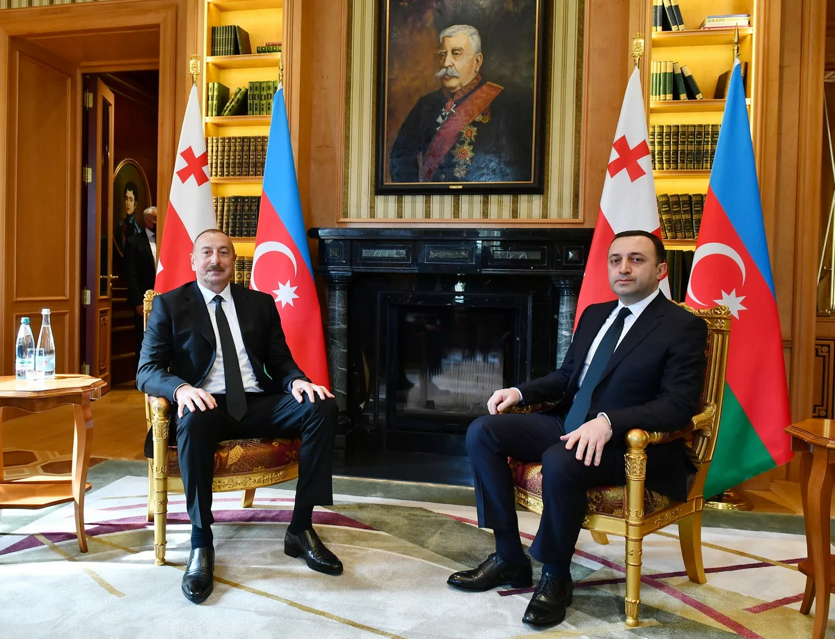 Gürcüstanın Baş naziri Azərbaycan liderini təbrik edib