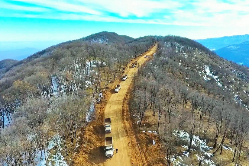 Part of new Fuzuli-Shusha highway completed