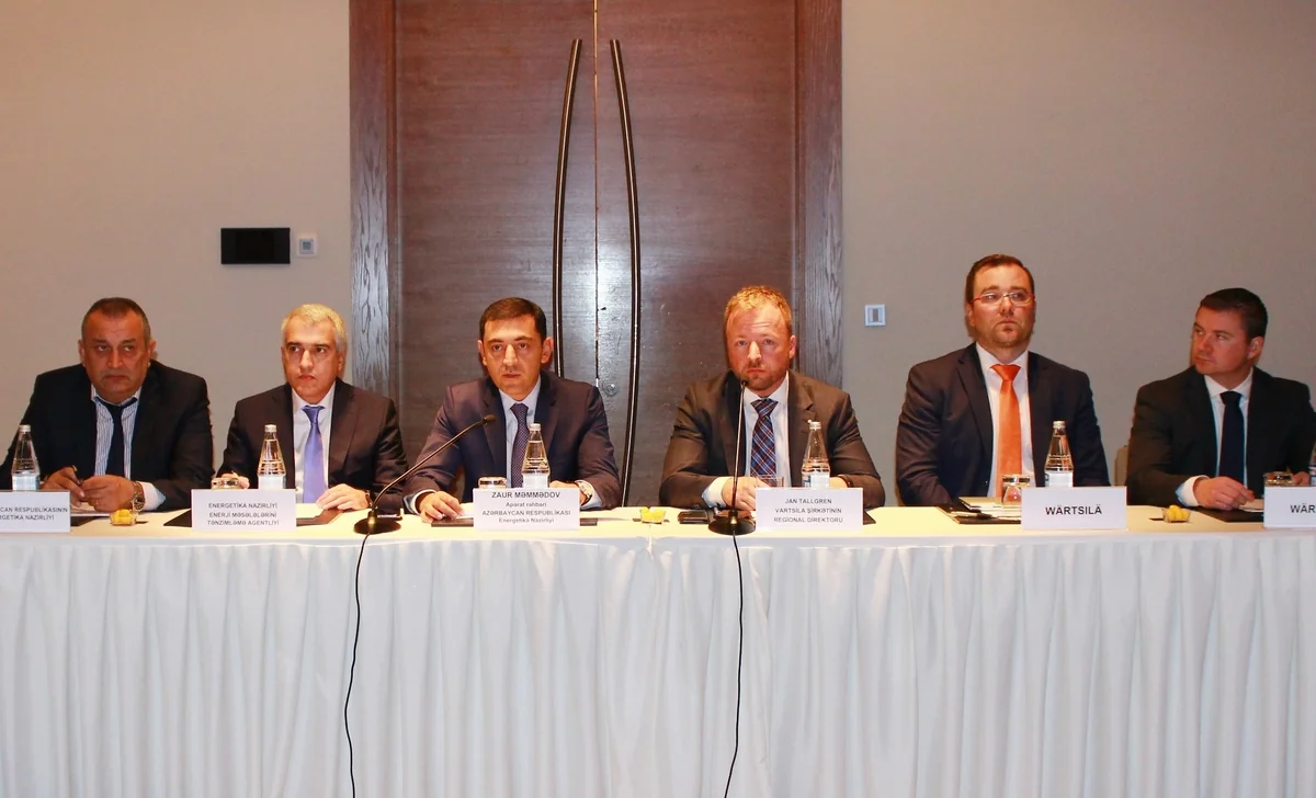 Bakıda Finlandiyanın Vartsila korporasiyasının mütəxəssisləri ilə birgə seminar keçirilib