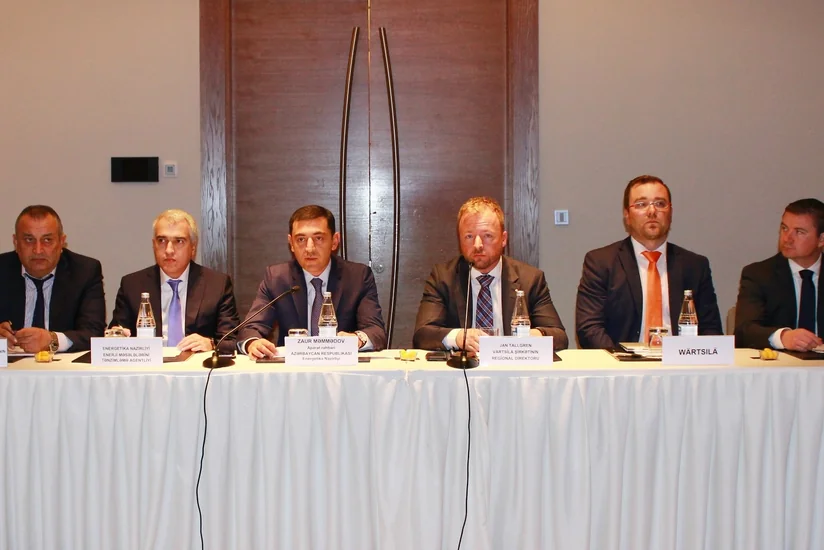 Bakıda Finlandiyanın Vartsila korporasiyasının mütəxəssisləri ilə birgə seminar keçirilib