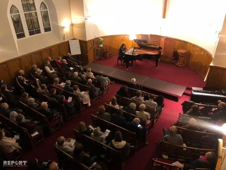 Fransada azərbaycanlı pianoçu Səidə Zülfüqarovanın konserti keçirilib - FOTO