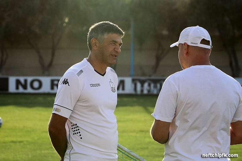 Новый главный тренер Нефтчи назвал имена двух из своих помощников