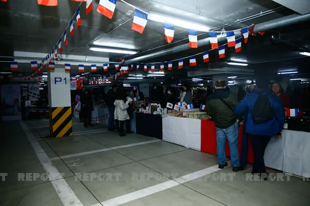 Azərbaycan Tbilisidə xeyriyyə yarmarkasında iştirak edir