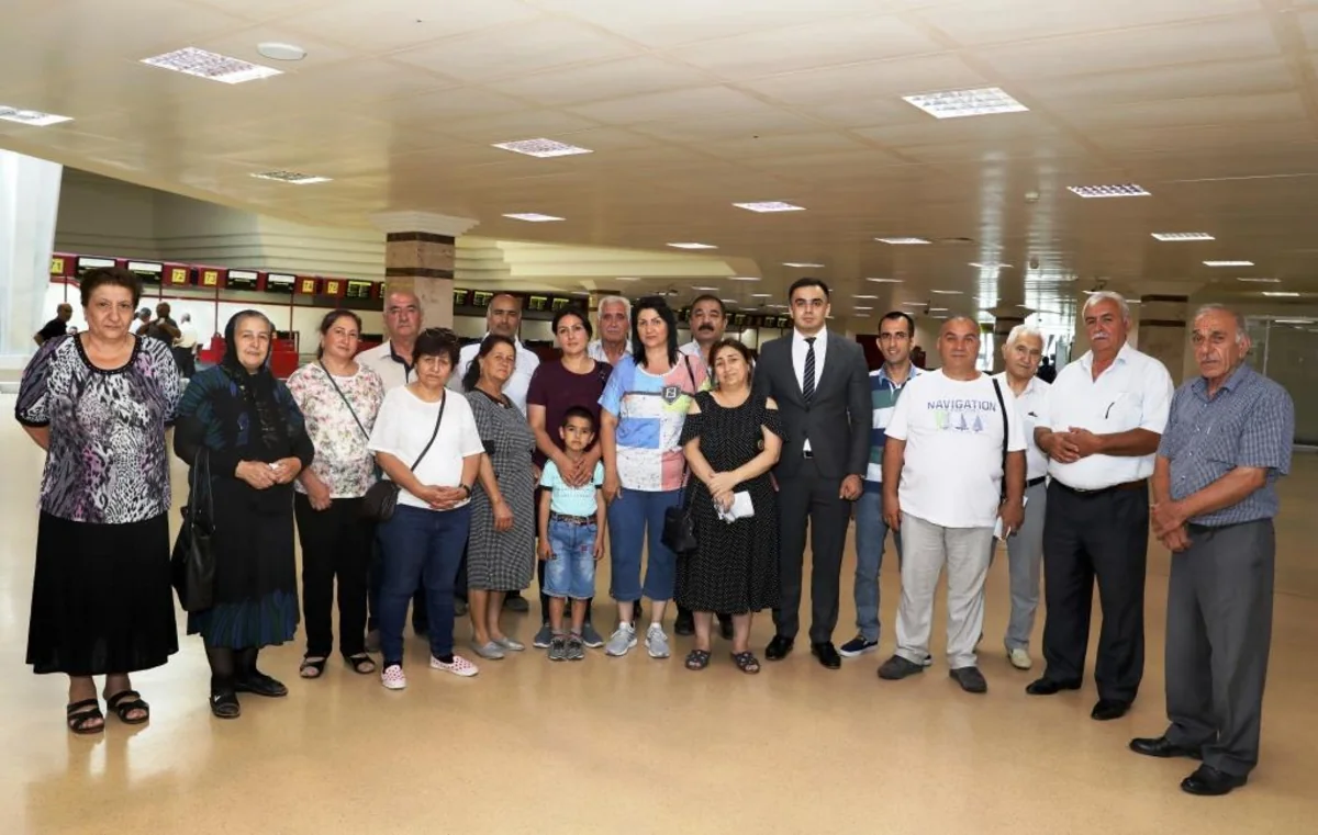Bir qrup əlilliyi olan şəxs “Duzdağ” Fizioterapiya mərkəzinə yola salınıb