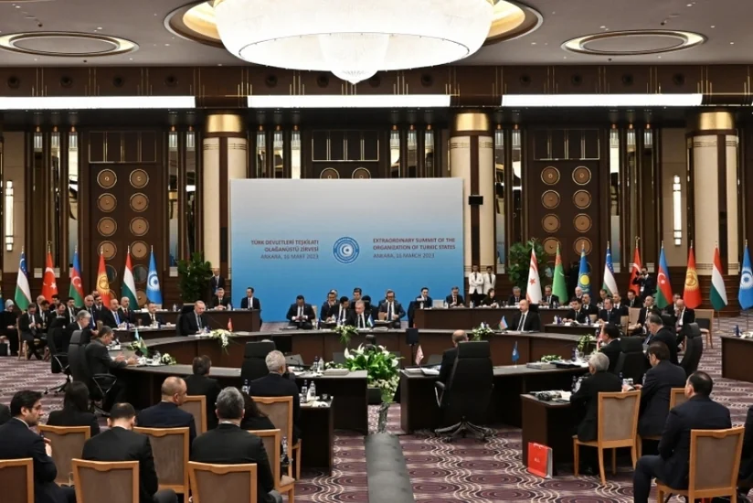 Ankarada Türk Dövlətləri Təşkilatının dövlət başçılarının birgə naharı olub