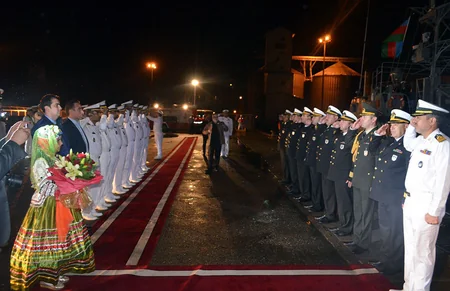 Azərbaycan Hərbi Dəniz Qüvvələrinin nümayəndələri İranda səfərdədir
