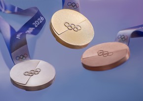 Italy showcases medals for 2026 Winter Games