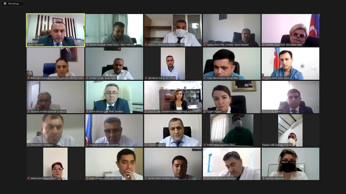 Ramin Bayramli instructs hospital management