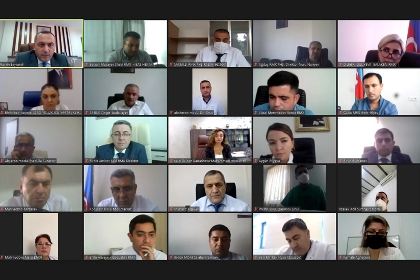 Ramin Bayramli instructs hospital management