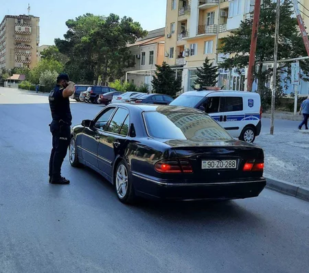 Bakıda maska taxmayan şəxslər cərimələndi