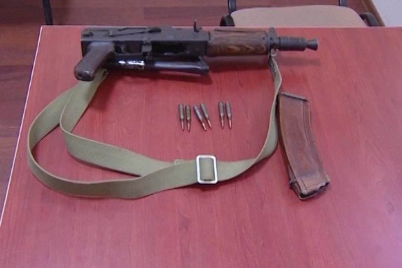 Bakıda avtomatlı şəxs saxlanılıb - VİDEO - YENİLƏNİB