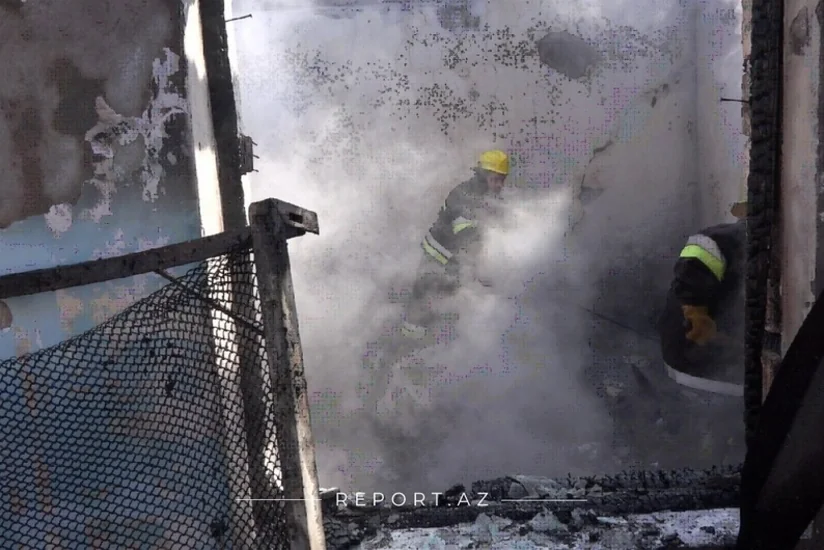 Ermənistanın raket və artilleriya atəşləri məktəb və yaşayış evində yanğınlara səbəb olub