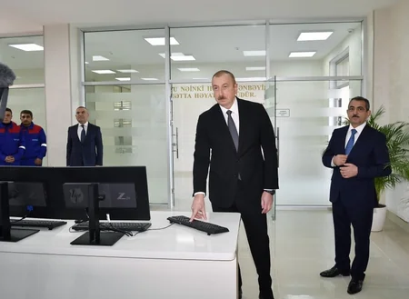 “Şəmkirçay” Sutəmizləyici Qurğular Kompleksi istifadəyə verilib - YENİLƏNİB