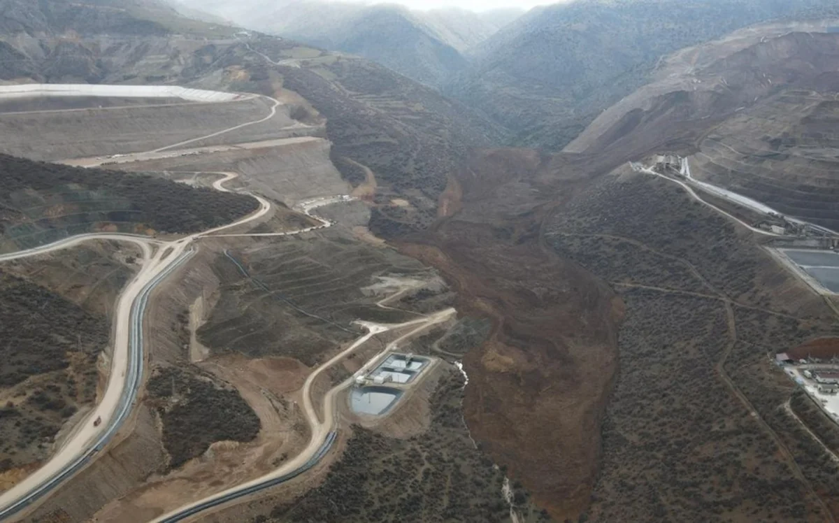 License of gold mine in Türkiye canceled after emergency with rock collapse