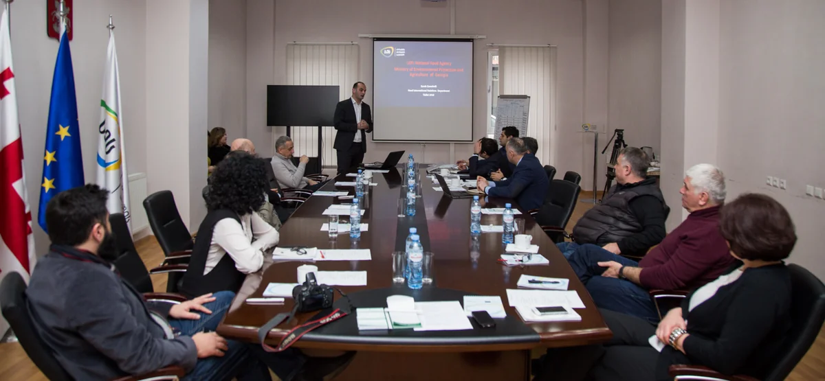 Qida Təhlükəsizliyi Agentliyinin nümayəndə heyəti Gürcüstanda səfərdə olub
