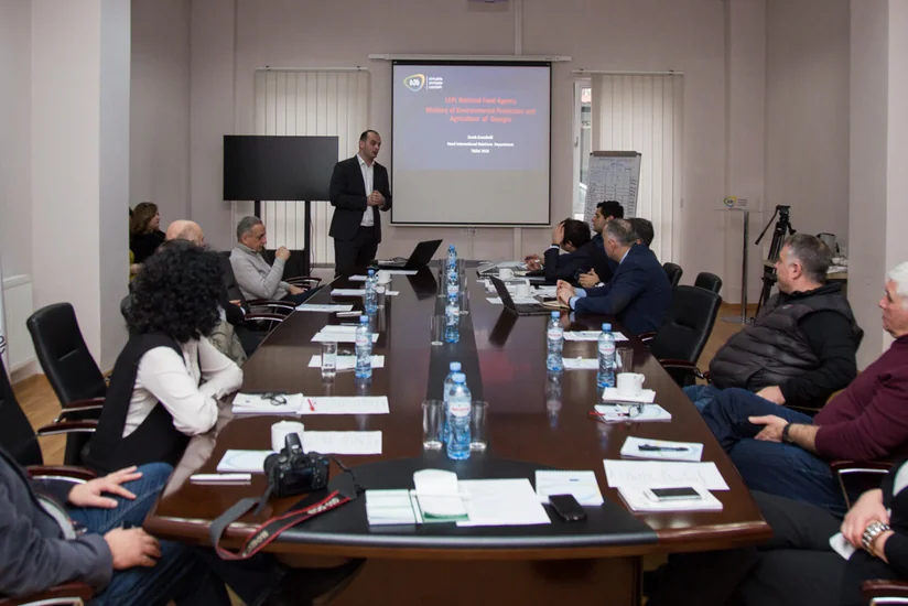 Qida Təhlükəsizliyi Agentliyinin nümayəndə heyəti Gürcüstanda səfərdə olub