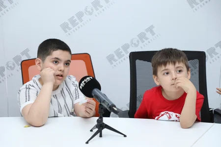 Festive atmosphere at Report News Agency on Children's Day