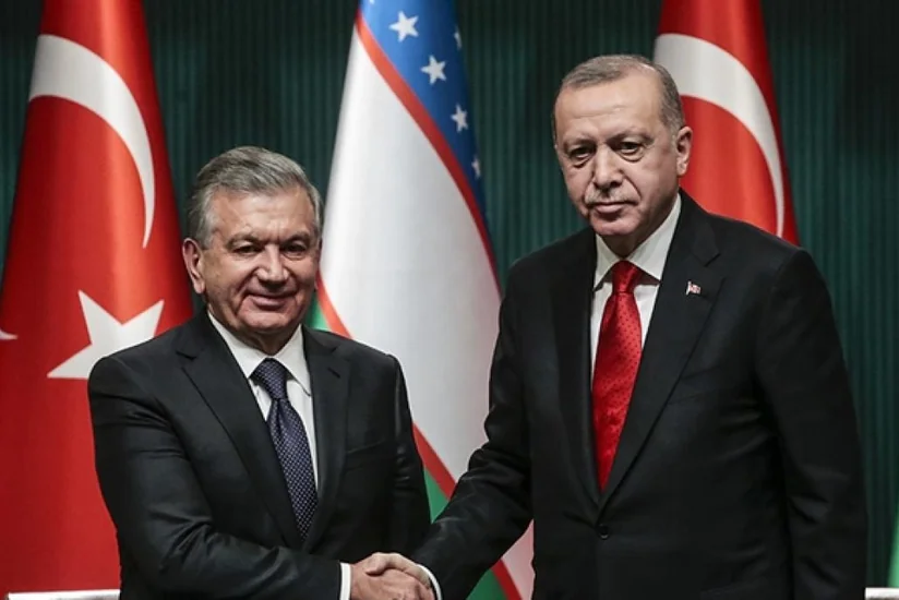 Türkiyə və Özbəkistan prezidentləri arasında görüş olub