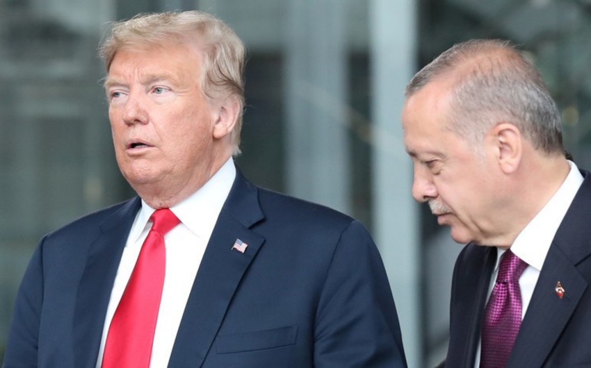 Ərdoğan və Tramp Suriyada təhlükəsizlik zonasının yaradılmasını müzakirə ediblər