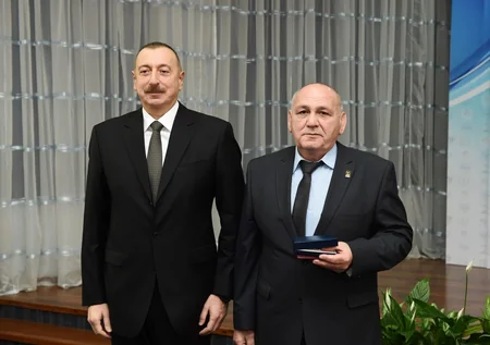 President Ilham Aliyev attends ceremony dedicated to sport results of 2017 - UPDATED