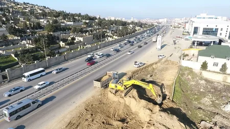 Avtovağzalın qarşısından keçən magistral yol genişləndiriləcək