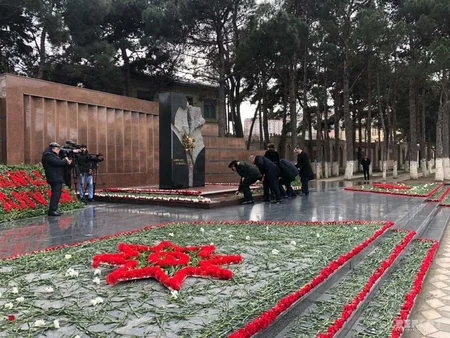 Abşeronda 20 Yanvar faciəsinin 30-cu ildönümü qeyd olunub - FOTO